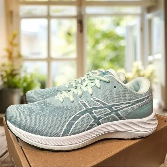ASICS GEL-Excite 9 Women's Running Shoes Soothing Sea White Size 7.5 EU 39