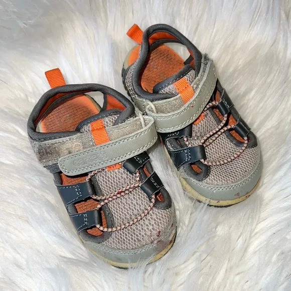 Baby shoe lot- 7 pairs- Nike, Crocs and more