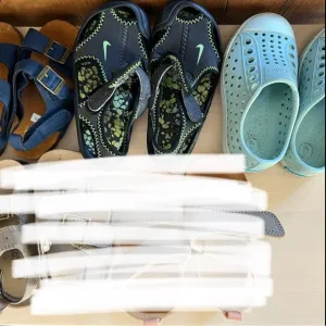 Baby shoe lot- 7 pairs- Nike, Crocs and more