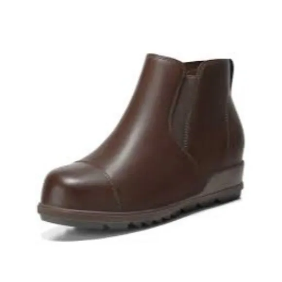 Bacia Women's Brown Wedge Ankle Boots Size 8‎