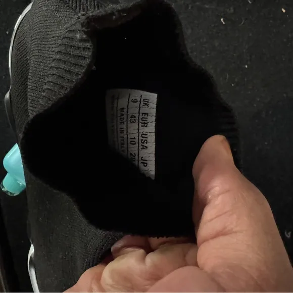 Balenciaga Black Athletic Shoes