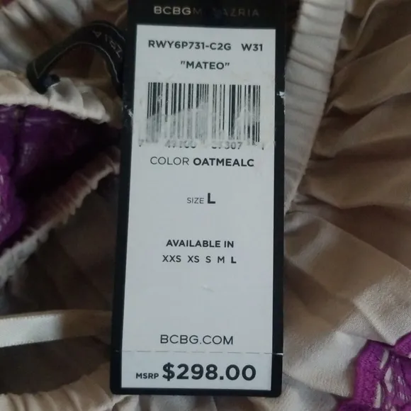 BCBGMAXAZRIA Mateo Lace appliqued crepe dress NWT