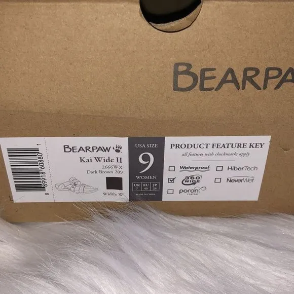 BearPaw Kai Wide II Sandals