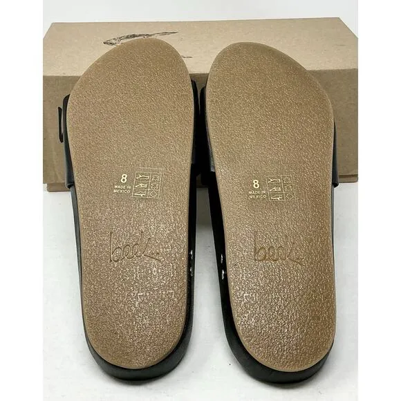🆕Beek Gallito Leather Sandals Black Women NIB