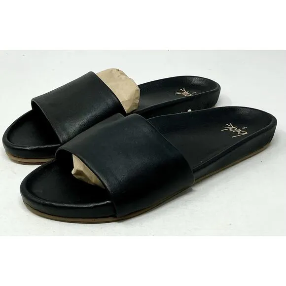 🆕Beek Gallito Leather Sandals Black Women NIB