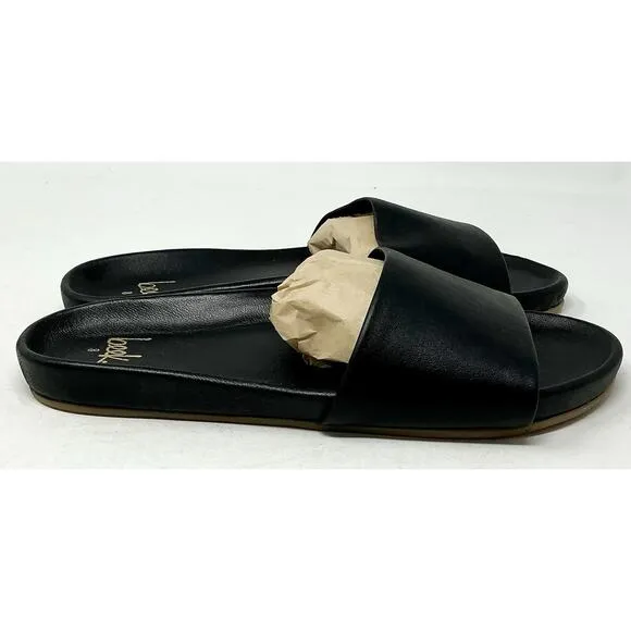 🆕Beek Gallito Leather Sandals Black Women NIB