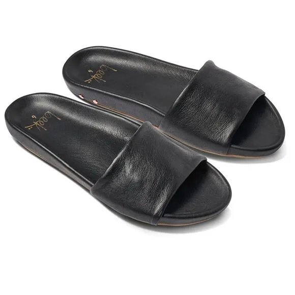 🆕Beek Gallito Leather Sandals Black Women NIB
