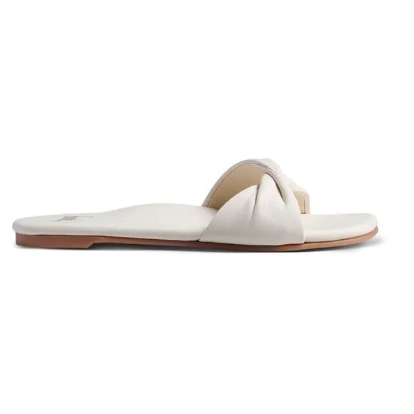 Been Whipbird Leather Slide Sandal EGGSHELL women’s size 9m brand new in box