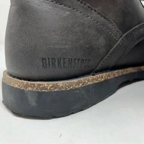 Birkenstock 41 Bryson graphite grey combat bootS Narrow military