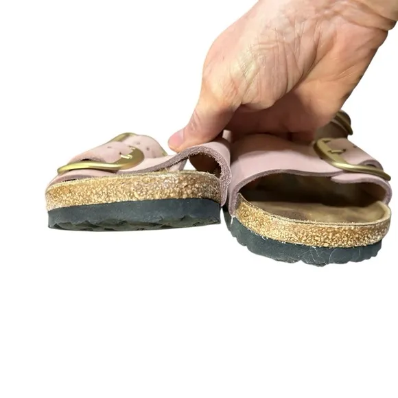 Birkenstock Arizona Big Buckle Oiled Leather Pink Sandals EU39 / US 8