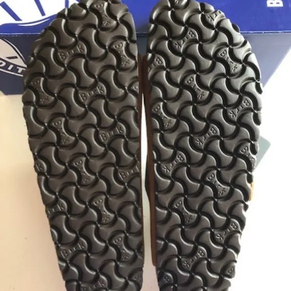 BIRKENSTOCK Arizona Suede Leather Soft footbed Sandals. Size: 9, 10, 12, 13