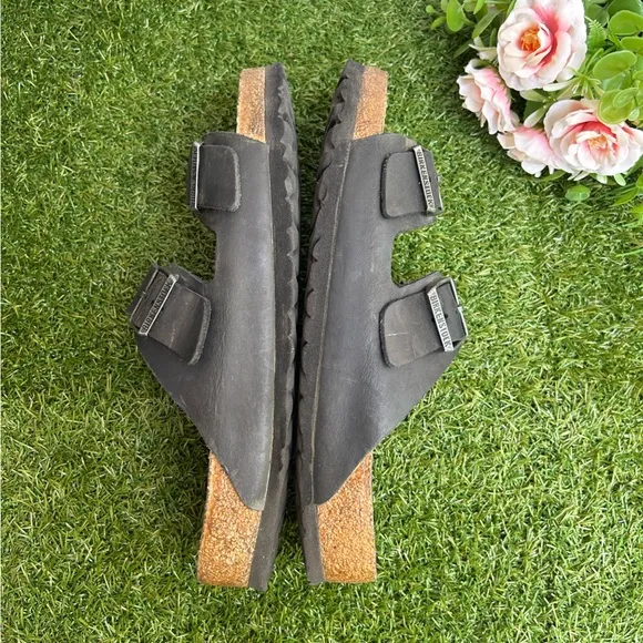 Birkenstock ArizonaOiled Leather - Black size 43 US 10-10.5