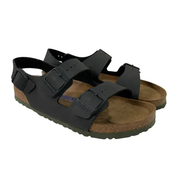 Birkenstock Birko Flor Sandals EU 42 - US 9-9.5 Backstrap Regular/Wide Black