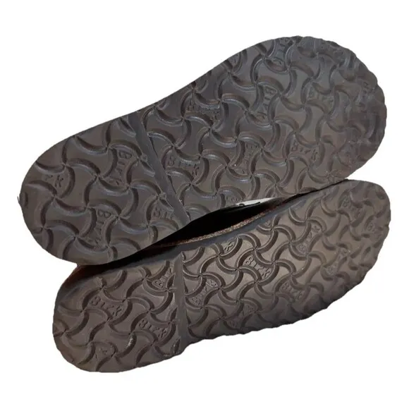 Birkenstock Boots 36EU/US5-5.5 Bryson Black Natural Leather Grunge Combat