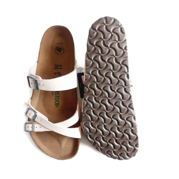 Birkenstock Franca Birkibuc Sandals Womens Size 10 Light Rose Regular Fit EU 41
