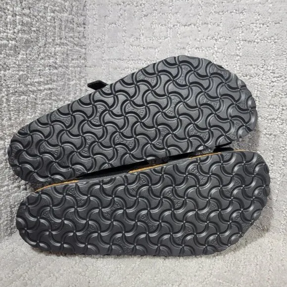 Birkenstock Mayari Unisex Size EU 41 US L10 M8 Black Birko-Flor Slide Sandals