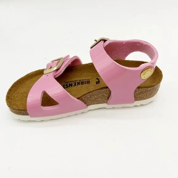 Birkenstock Rio Kids Cashmere Rose Pink Sandals Narrow Fit