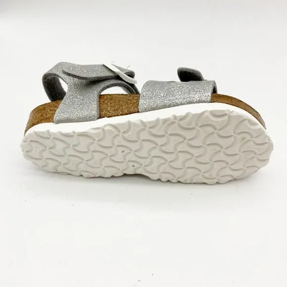 Birkenstock Rio Kids Magic Galaxy Silver Sandals Narrow Fit