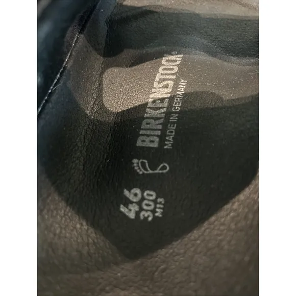 Birkenstock Sandals Men 13 (46) Arizona BS Regular Fit 1019098 - All Black New