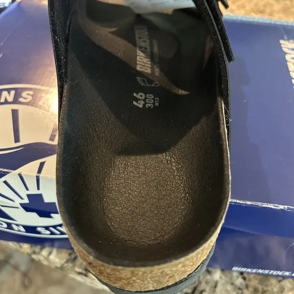 Birkenstock Sandals Men 13 (46) Arizona BS Regular Fit 1019098 - All Black New