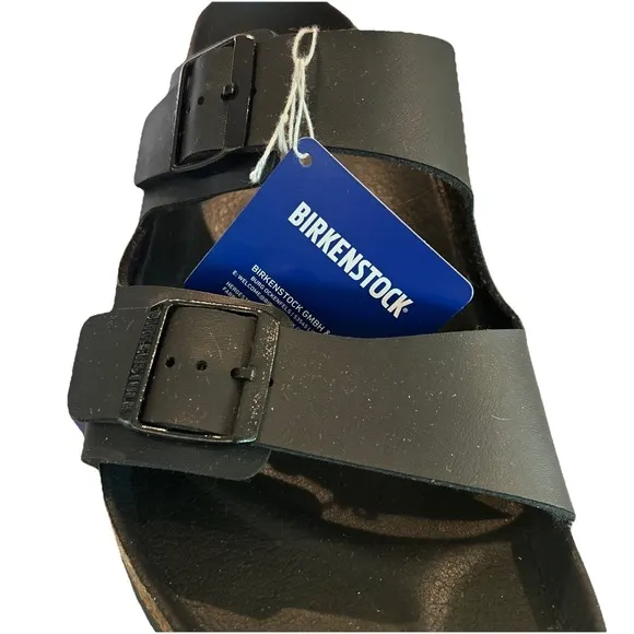Birkenstock Sandals Men 13 (46) Arizona BS Regular Fit 1019098 - All Black New