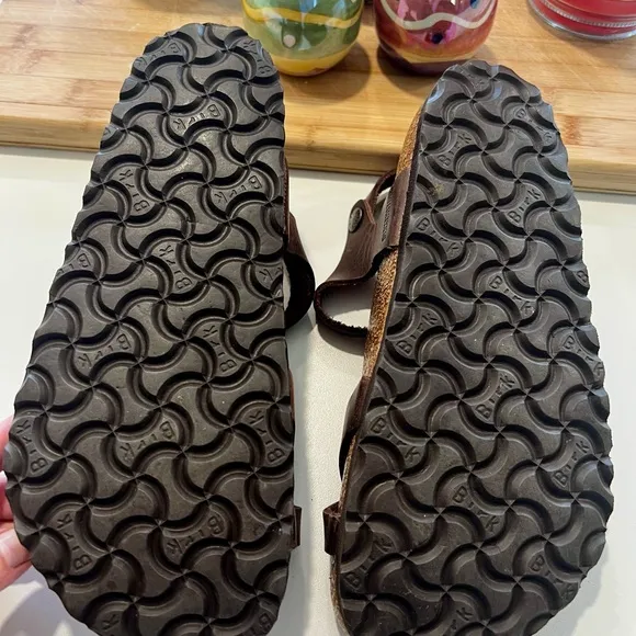 Birkenstock Taormina Habana Oiled Leather Sandals