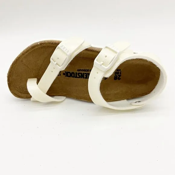 Birkenstock Taormina Kids BS Magic Galaxy White Sandals Narrow Fit