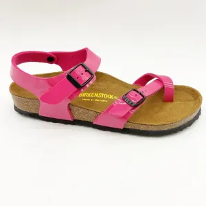 Birkenstock Taormina Kids Pink Birko-Flor Sandals Narrow Fit