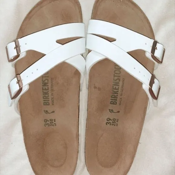 BIRKENSTOCK | White Yao Sandals