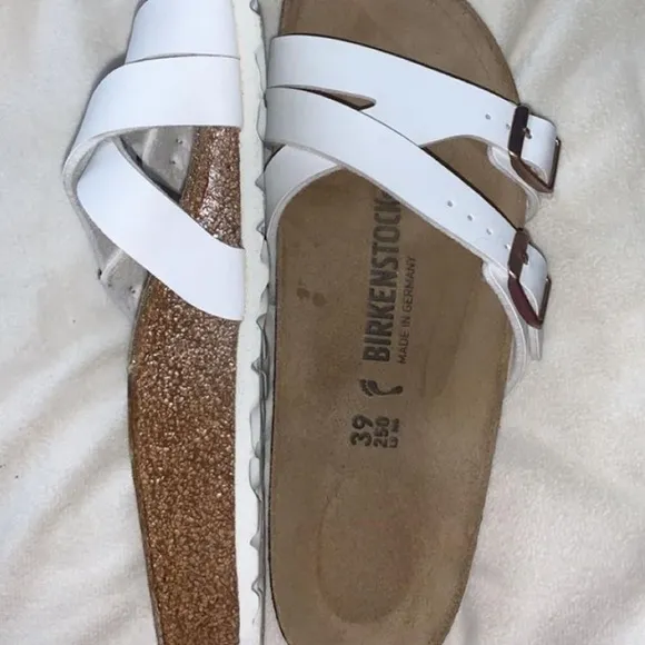 BIRKENSTOCK | White Yao Sandals