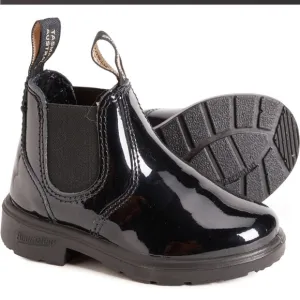 Blundstone Kids Black Chelsea Boots