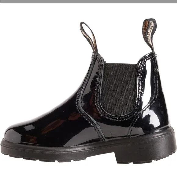 Blundstone Kids Black Chelsea Boots