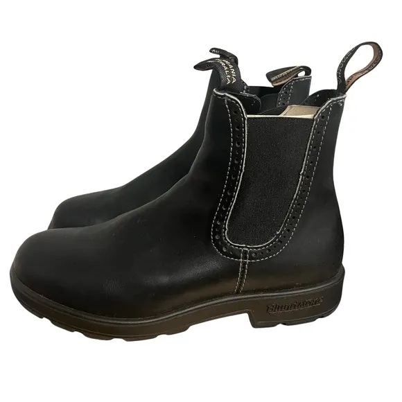 Blundstone Women’s Black Leather Boots High Top Size 10 US