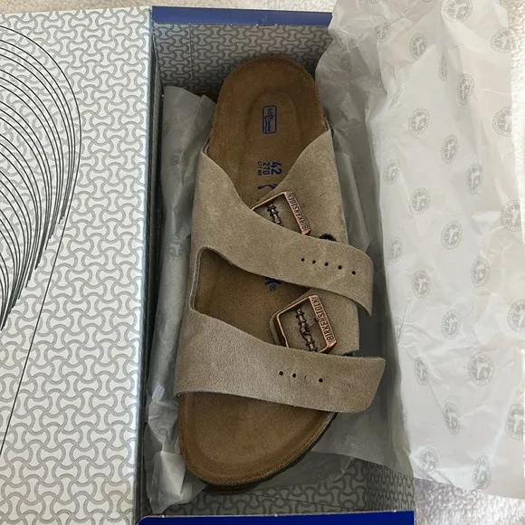 ✨BNWT - Birkenstock Arizona Soft Footbed Slide Sandals - size 11-11.5 US/42 EU✨