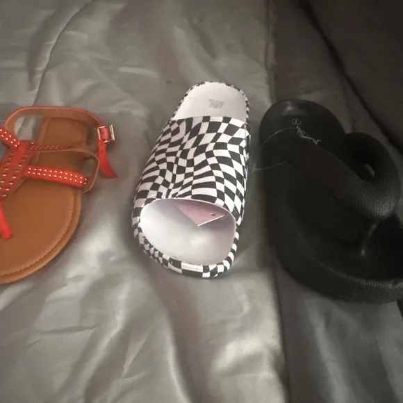 Bold Pink Women's Slide Sandals