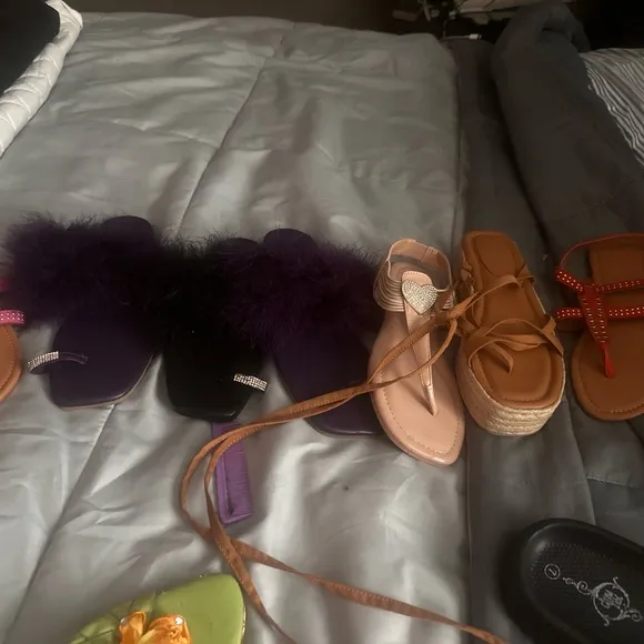 Bold Pink Women's Slide Sandals