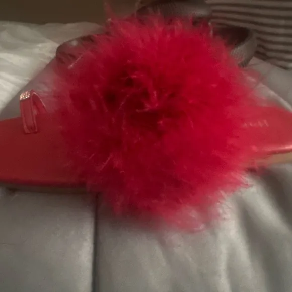 Bold Pink Women's Slide Sandals