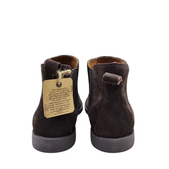 Born Men's Shane Suede Chelsea Boots Dark Brown - 8.5