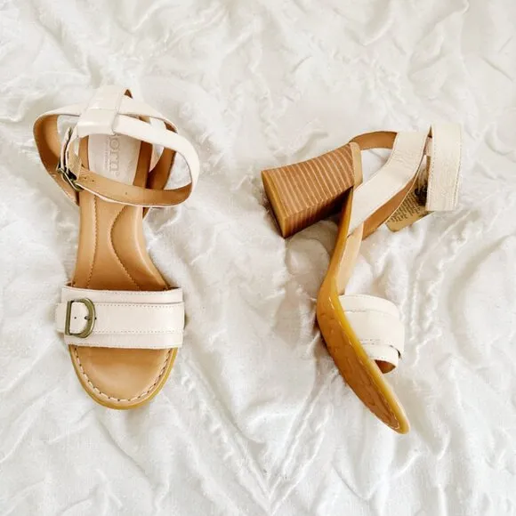 Born Tahlia Heel Sandals Size 10 New $135