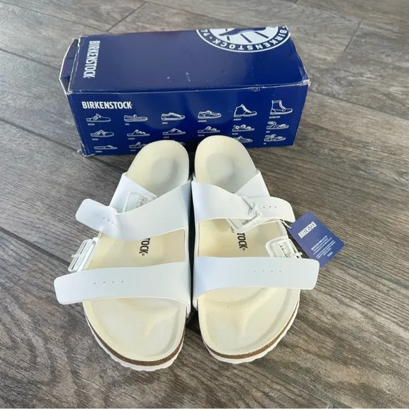 Brand New Birkenstock Arizona Birko-Flor Men’s Sandals(Regular Fit)