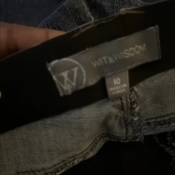 Brand New Wit &amp; Wisdom ‘Ab’Solution Girlfriend Cuffed Jeans  Slimming &amp; Lifting