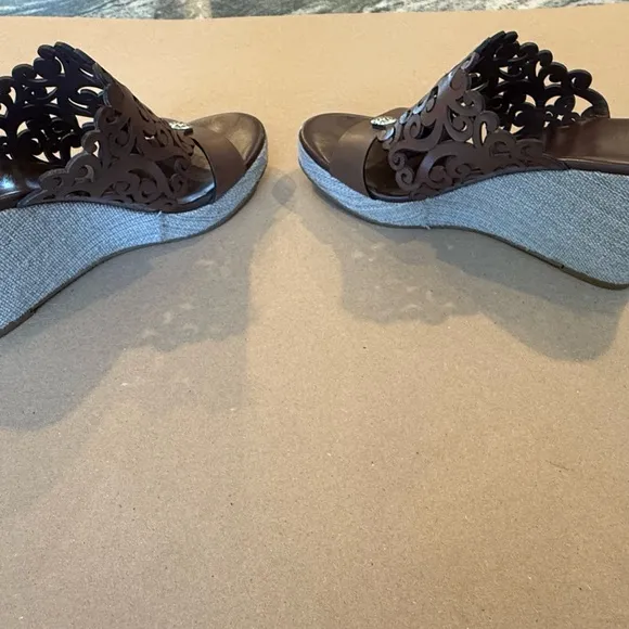 Brighton Diana Brown Leather Wedge