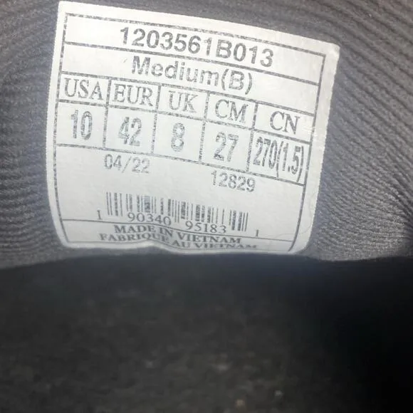 Brooks Ghost 14 Womens Black and Pink Yucca Size 10 B Running shoes