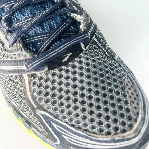 Brooks Ghost 6 Running Sneakers Shoes Grey Black Green Blue Silver Men 12.5