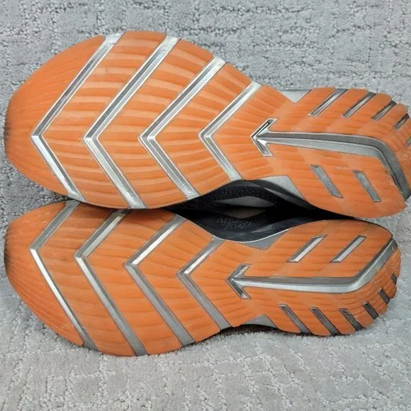 Brooks Levitate 2 1102901D026 Mens Size 11.5D Gray Orange Athletic Running Shoes