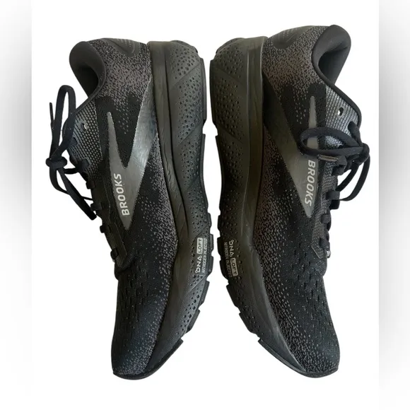 Brooks Mens Ghost 16 GTX Black Running &amp; Training Shoes Sneakers size 11.5