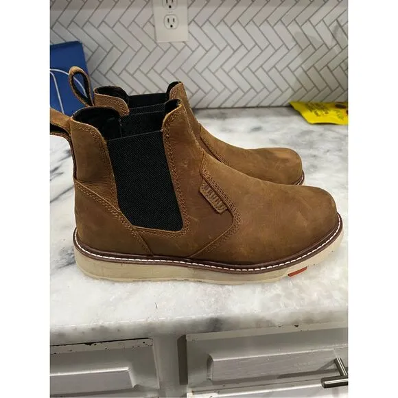 Brunt THE OHMAN Soft Toe Work Boots Men’s Size 10.5 Used Leather