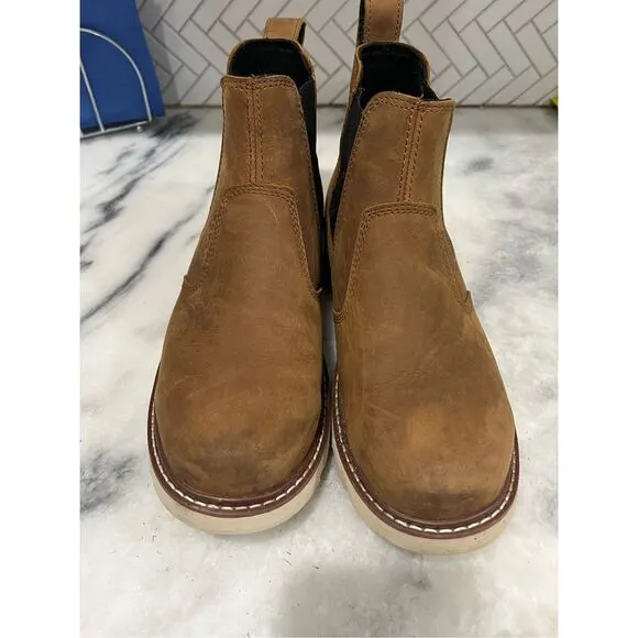 Brunt THE OHMAN Soft Toe Work Boots Men’s Size 10.5 Used Leather