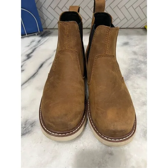 Brunt THE OHMAN Soft Toe Work Boots Men’s Size 10.5 Used Leather