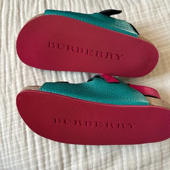 Burberry New Kids Multicolor Sandals